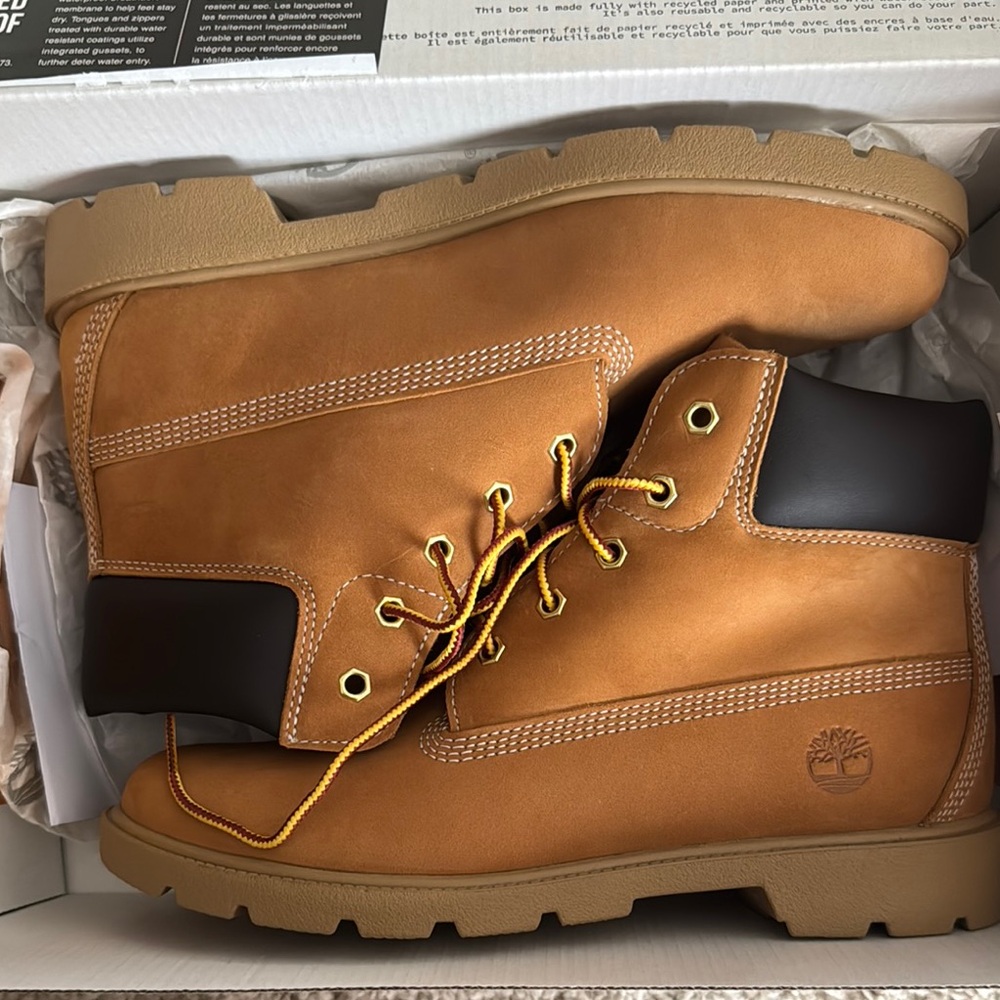 Timberland Men's Tan Leather Boots